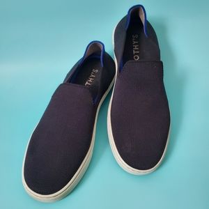 Rothy's | Black Round Toe Slip On Loafer Sneakers